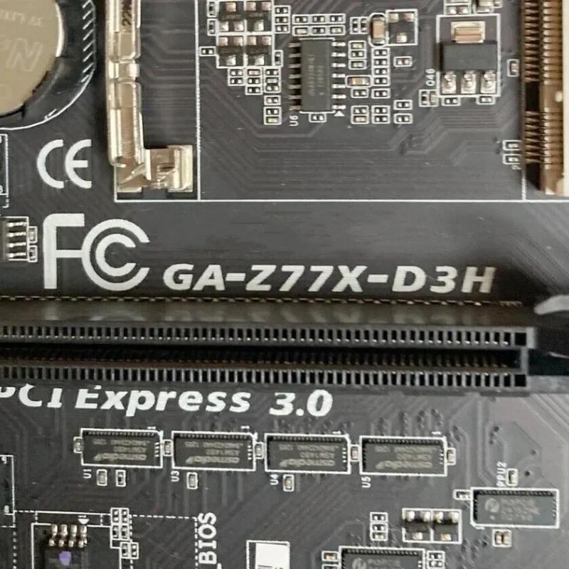For GIGABYTE GA-Z77X-D3H Motherboard Z77 32GB LGA 1155 DDR3 ATX Mainboard 100% Tested Fast Ship