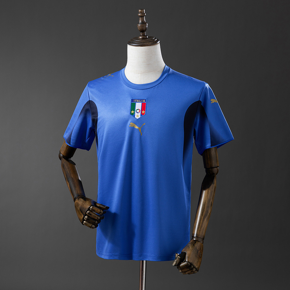 Jersey Italy 2006 Home Retro T shirt pria