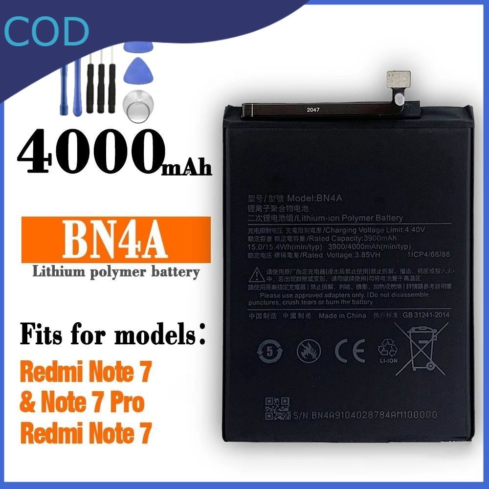 Xiaomi BN4A Battery for Redmi Note 7 Note 7 Pro Battery