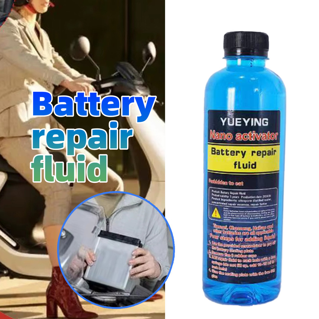 500ml Cairan accu kering Motor Mobil Cairan Perbaikan Aki Di Berbagai Sepeda Motor Dan Mobil Battery