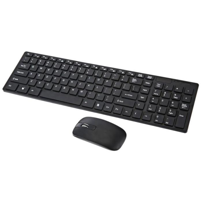 Paket Keyboard Mouse Wireless Bluetooth Bundle Komputer PC Laptop USB lengkap usb wireless value tan