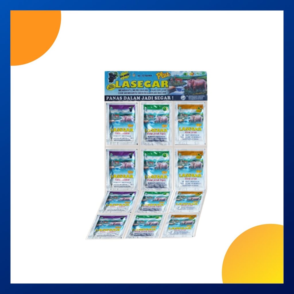 Lasegar Plus Mix 7 Gram Hanger 12 Sachet