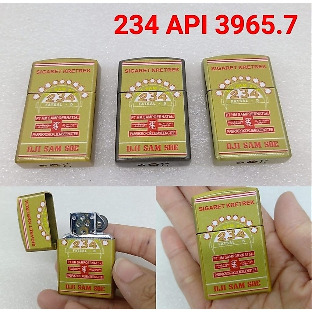 Korek Api 234 API 3965.7 Motif Dji Sam Soe 234 Klasik Legendaris BISA COD