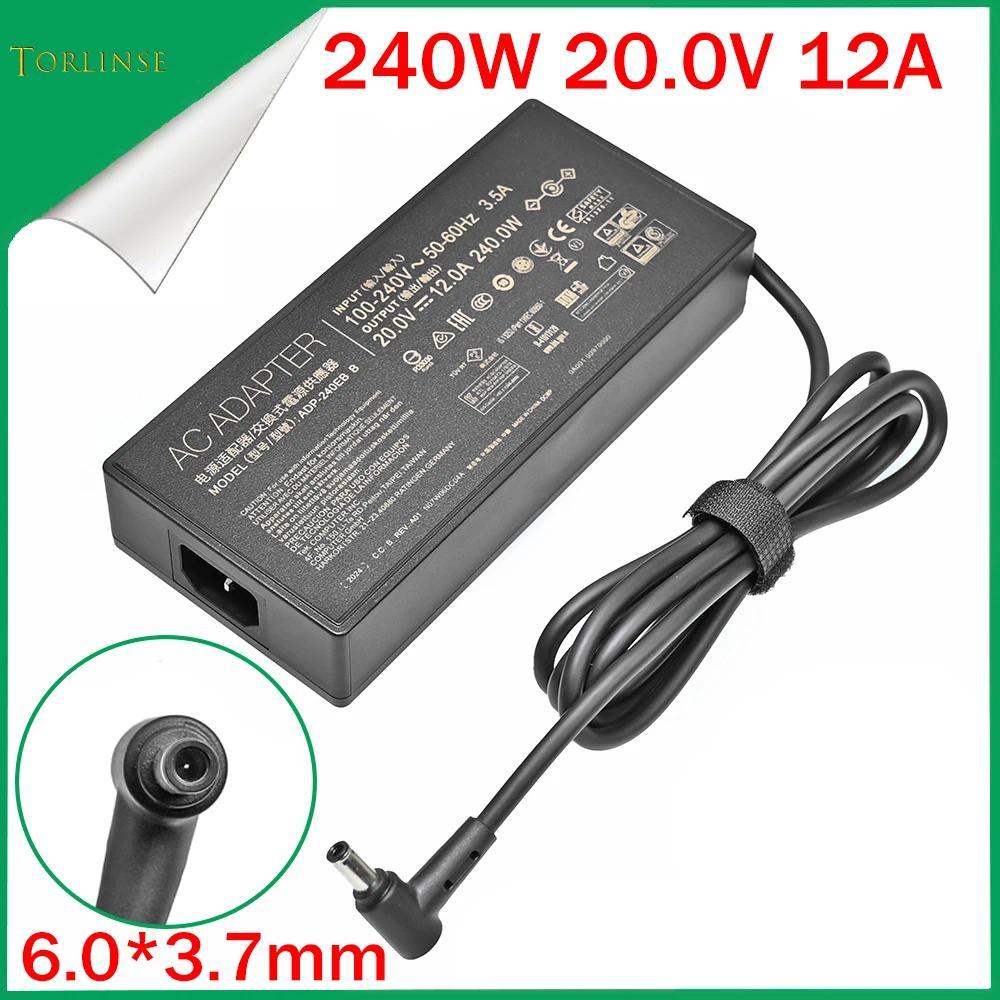 20V 12A 240W 6.0*3.7MM Charger ADP-240EB B Laptop adapter For ASUS ROG Strix Scar 15 GX550LXS RTX208