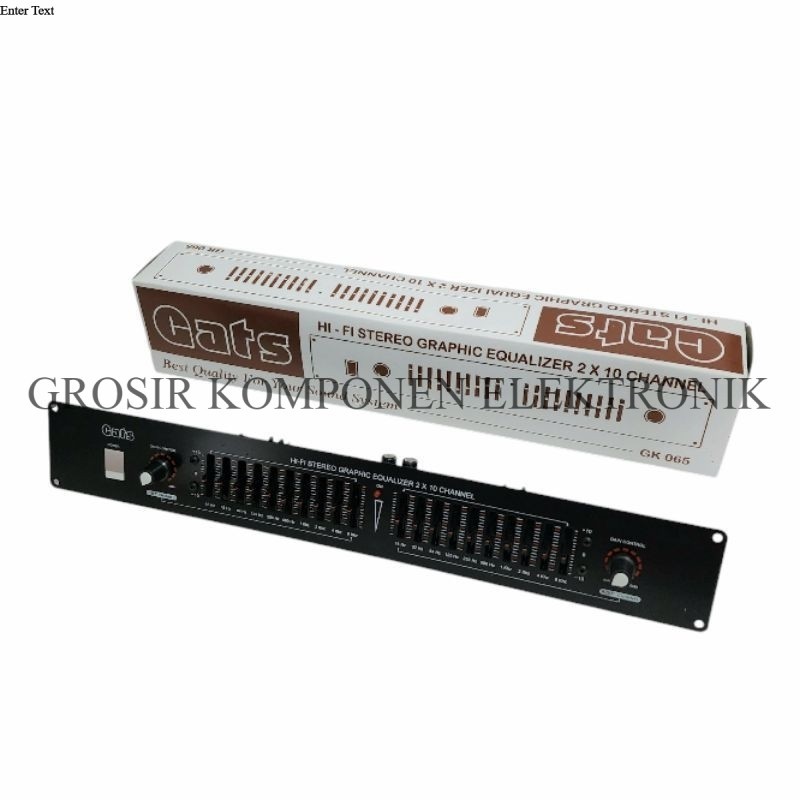 Kit Equalizer 20 Channel Stereo Geser Suara Jernih Murah Berkualitas