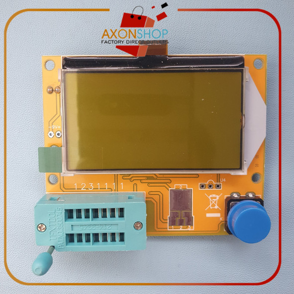 AXON LCR T4 Electronic Component Tester LCD Diode SCR ESR Multi-Meter lcr-t4