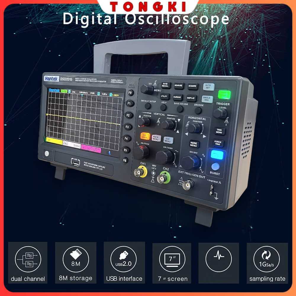 Digital Storage Oscilloscope Signal Generator with P4100 Probe - DS02D15