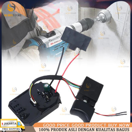 Saklar Tombol Impact JLD Modul Switch Kunci Impact Wrench Brushless Spare Part Mesin Impact