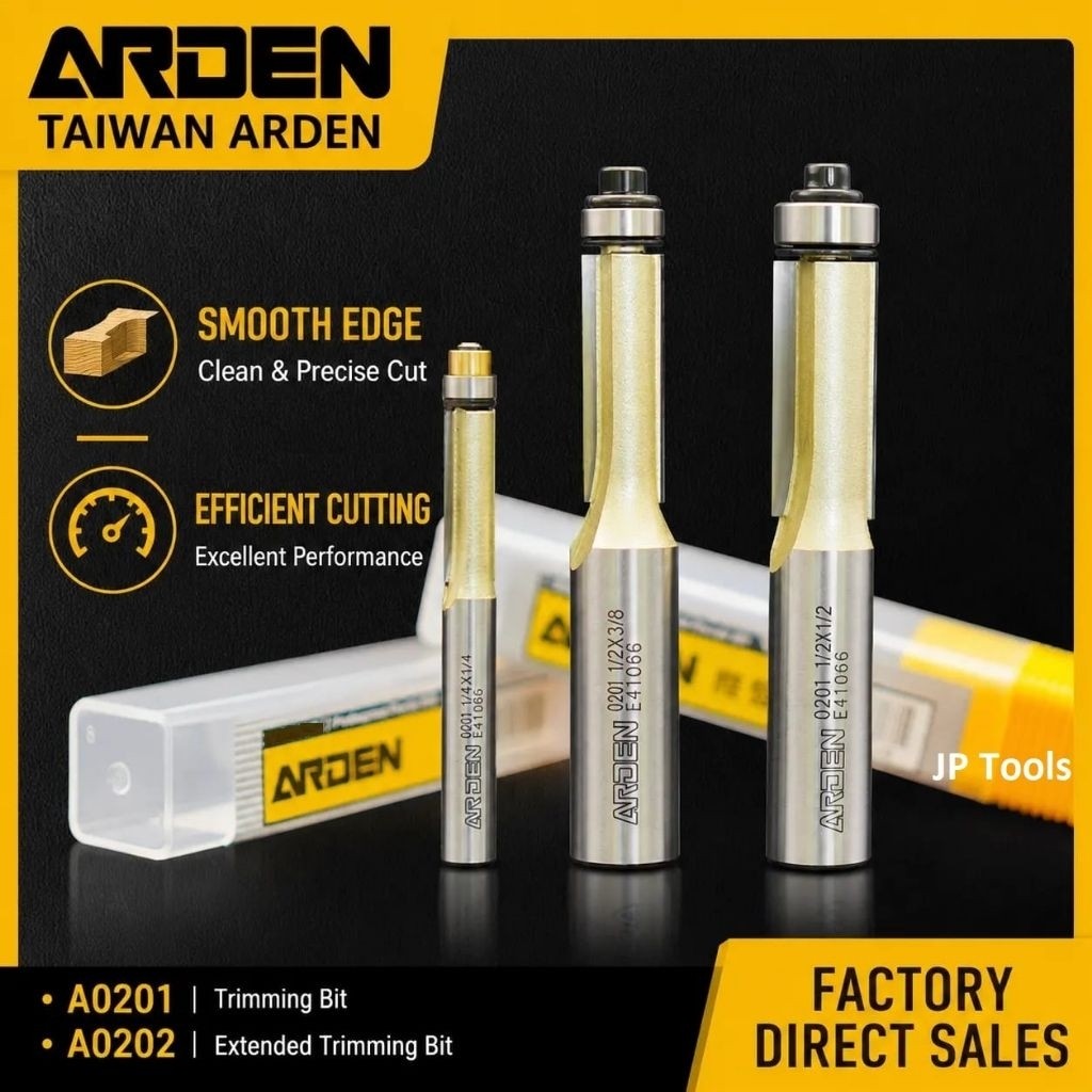CIcishop  Arden Mata Router Bearing / Trimming Bit / Flush Trim Bit