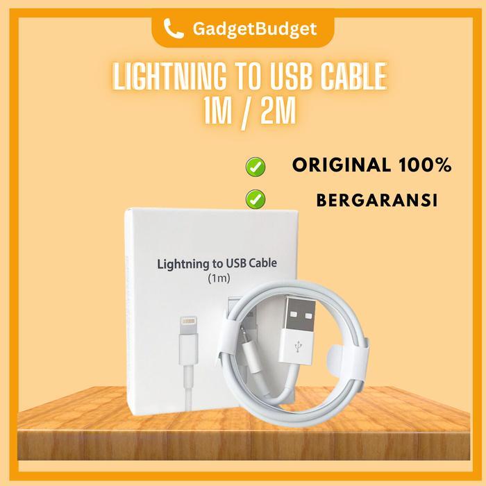 Kabel Data Iphone Original Ori Cable Data Ip 6 6plus 7 7plus 8 8plus - bubble wrap