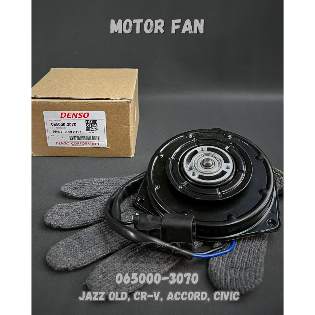 MOTOR FAN AC HONDA JAZZ LAMA 65000-3070 19030-REA-Z01 // 3070