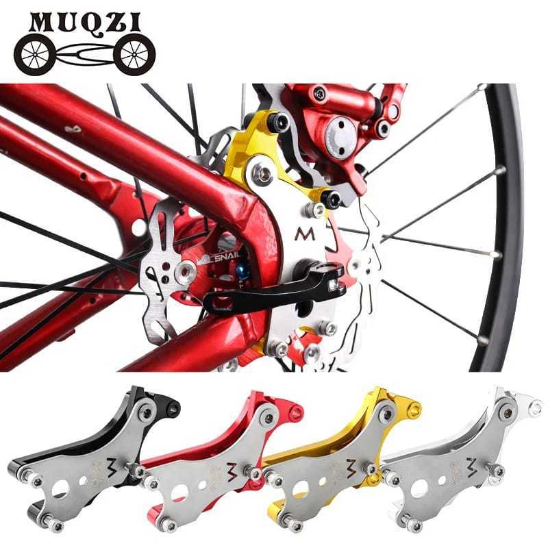 Foto MUQZI Adaptor Dudukan Mounting Kaliper Caliper Frame Sepeda Rim Brake ke Disc Brake Roadbike Fixie MTB Adapter rem Cakram