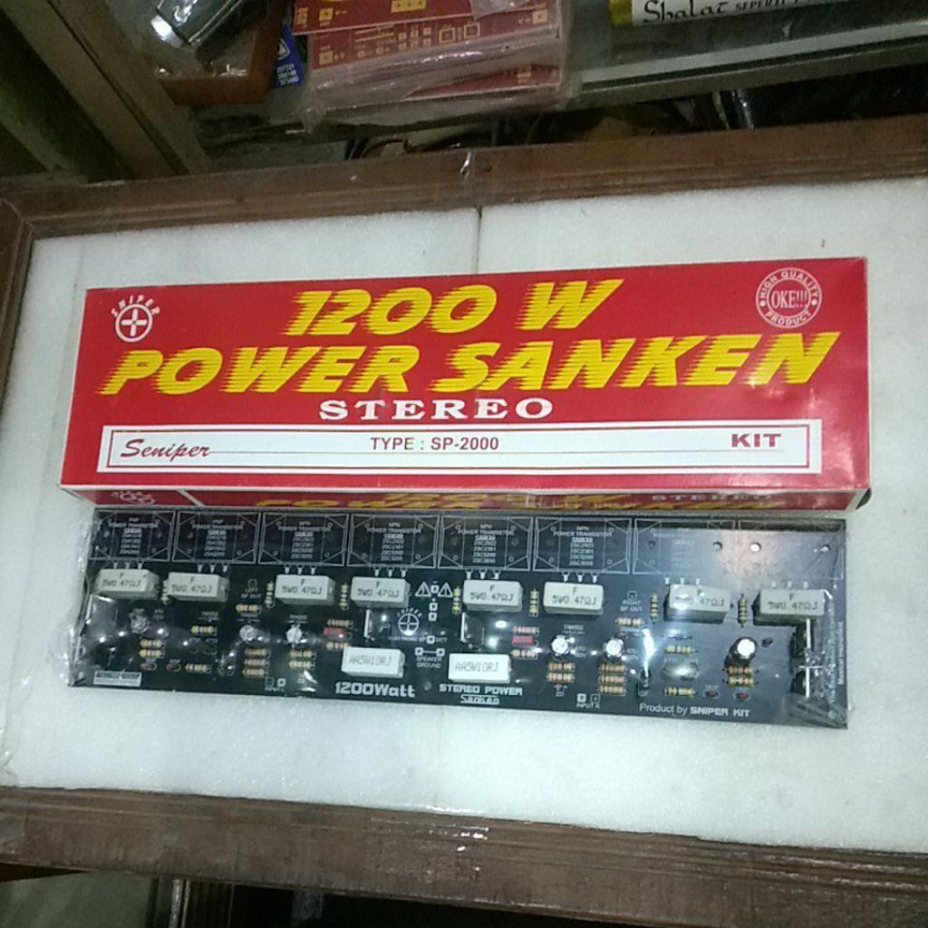 Kit Driver power Sanken stereo 1200 watt