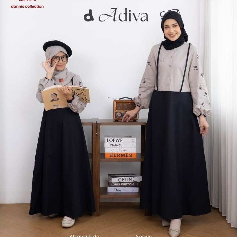 DANNIS D'ADIVA || DANNIS COUPLE MOM N GIRL || ABAYA DANNIS || ABAYA KIDS DANNIS