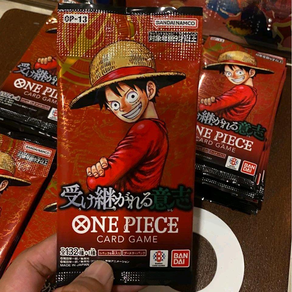 One Piece TCG OP13 OP-13 OP 13 Carrying on His Will Jepang Japan Original Booster Pack
