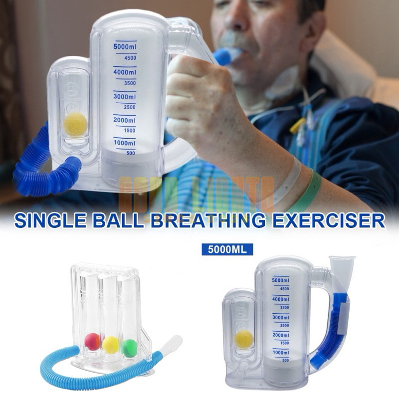 Spirometer Latihan Bernapas Three Balls Incentive Spirometer Latihan Pernapasan Voldyne 5000 Volumet