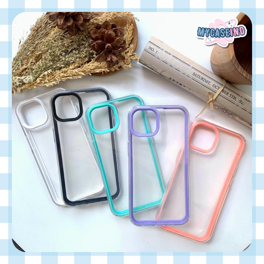 [MYCASEIND] CLEAR BUMPER 3IN1 CASE realme c11 2020 c21y c25y c30 narzo 50i prime c33 c31 c35 5 5i c2