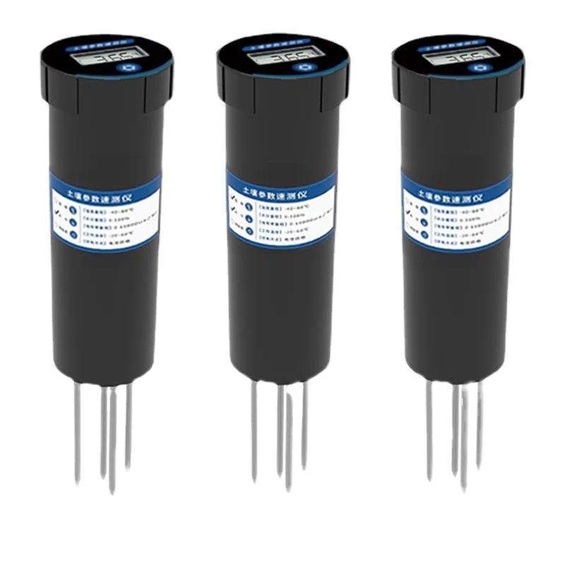 Soil Speed Tester, Temperature and Humidity Conductivity PH Nutrient Tester High-precision Soil Test