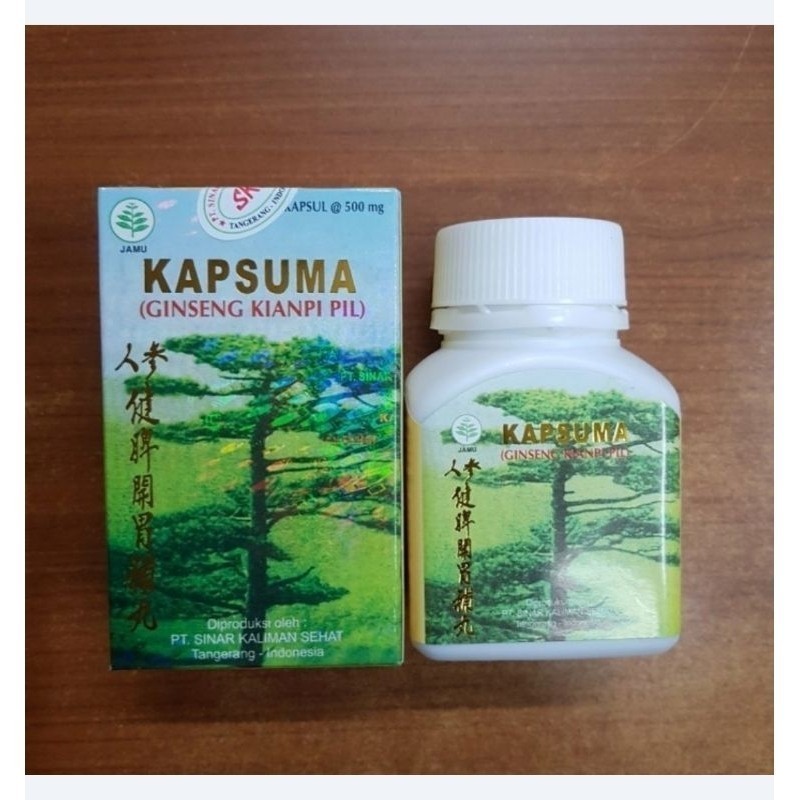 KIANPI PIL KAPSUMA (GINSENG KIANPI PIL) OBAT NAFSU MAKAN