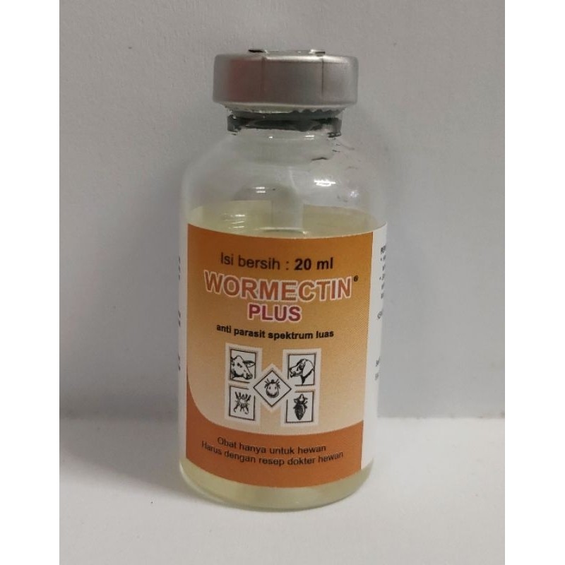 Obat hewan Wormectin Plus    BERKUALITAS