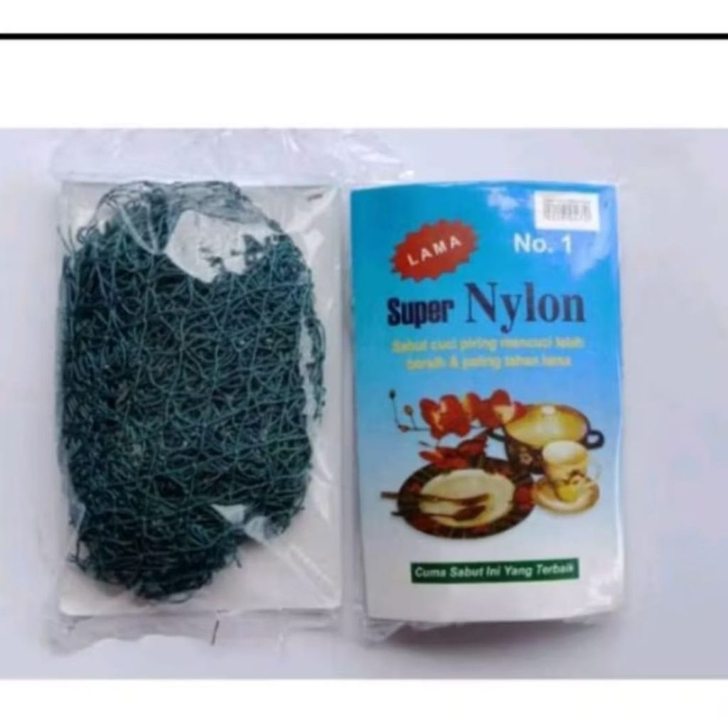 Jaring Cuci Piring Bahan NYLON spon cuci piring jaring