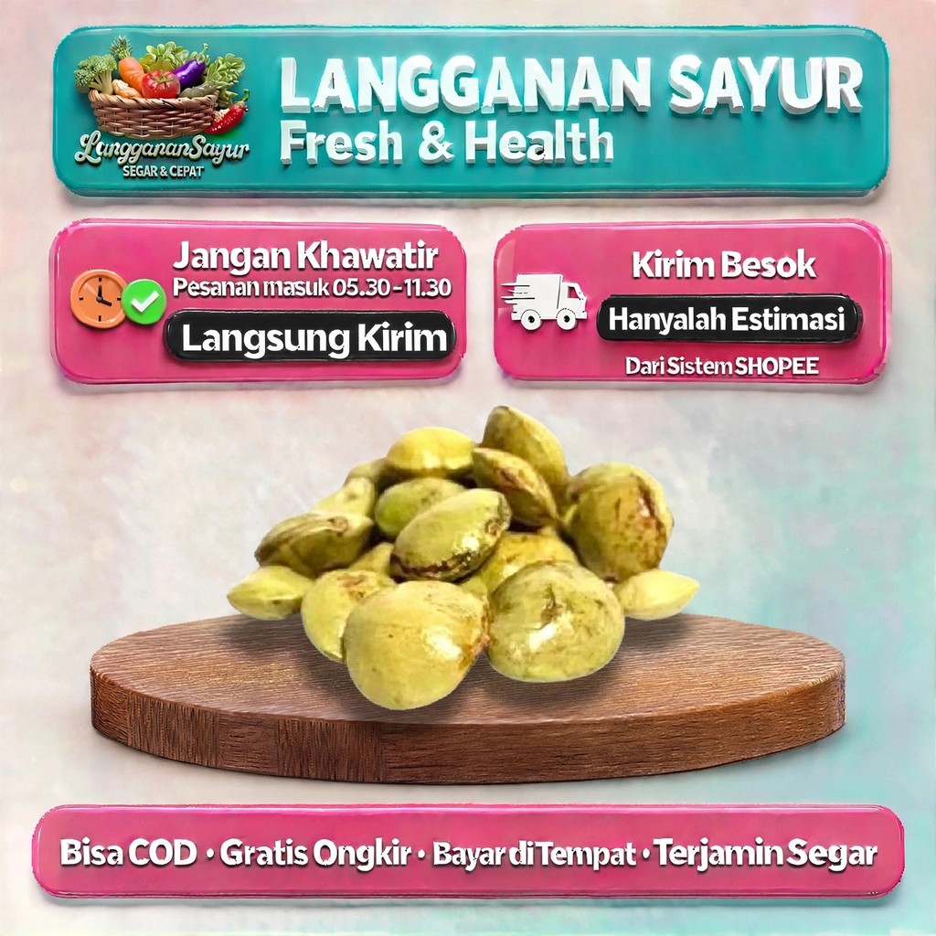 Jengkol Muda 100 Gram