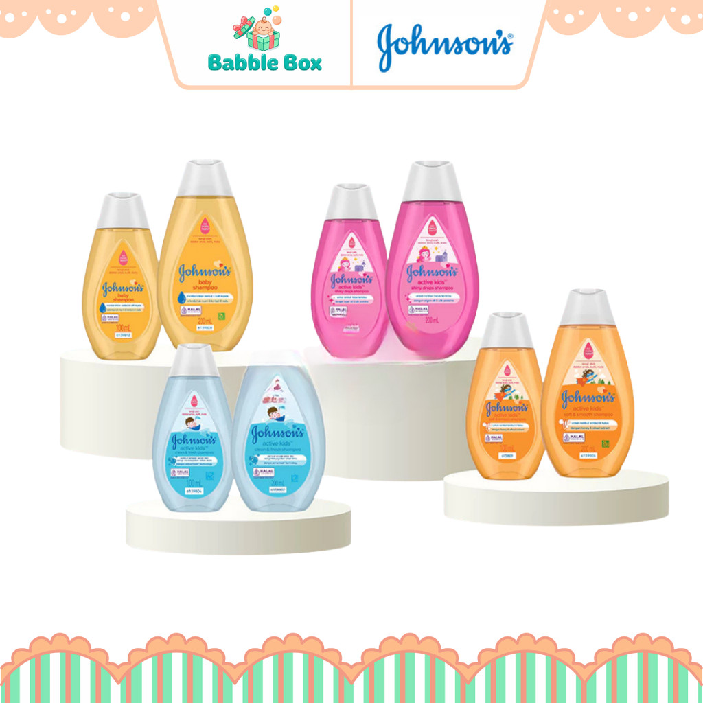 Johnson's Baby Shampoo 100/200ml Sampo Bayi