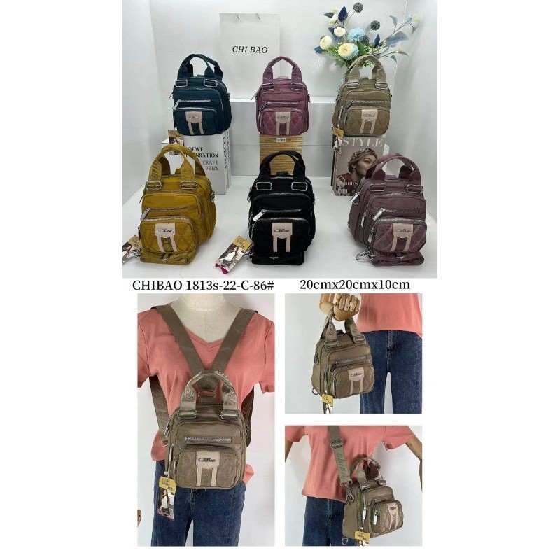 ( CHIBAO ) Tas 3 Fungsi  1813S-22-C-86 Lis