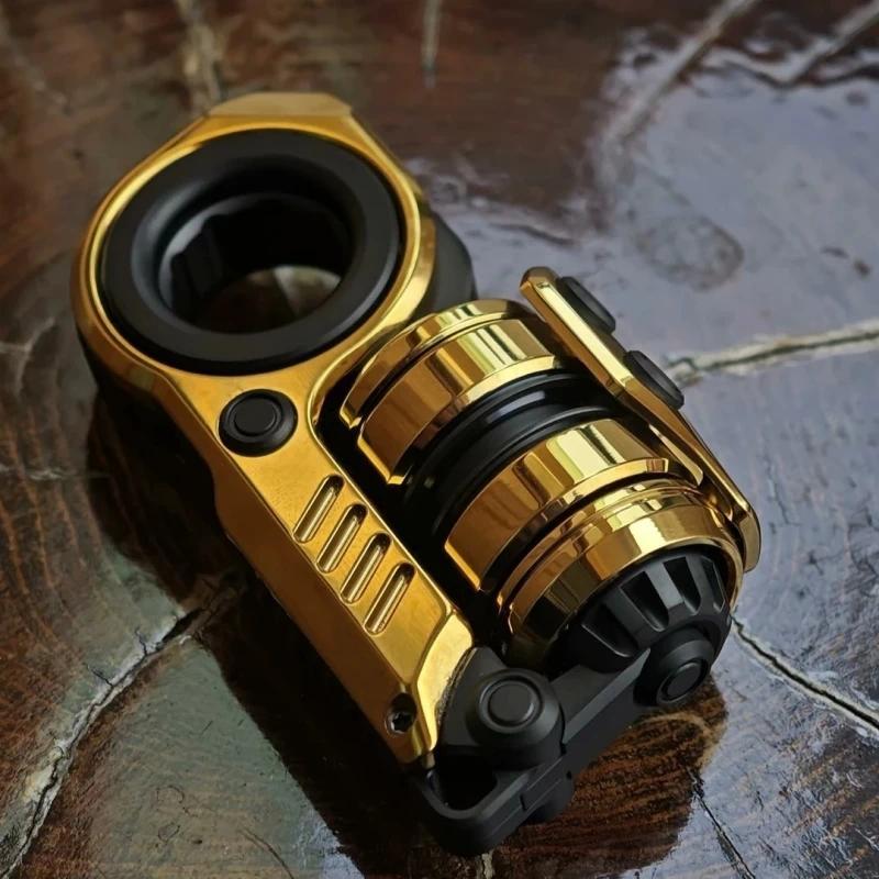 GobiggeR Tuning Fork Sinian EDC Fidget Spinner Meanical Ratet Haptic Slider Push Egg  Decompression 
