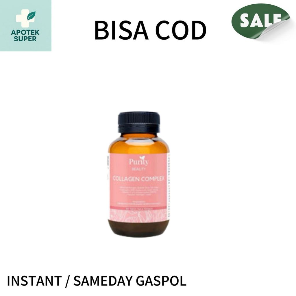 Purityfic Beauty Collagen Complex Isi 60 Kapsul Suplemen