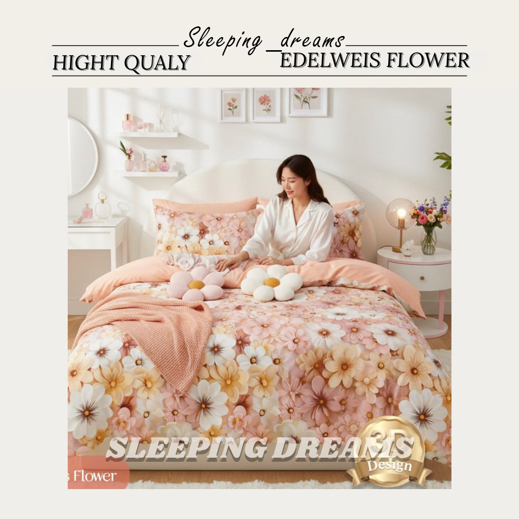SLEEPING DREAMS - SPREI - EDELWEIS FLOWER