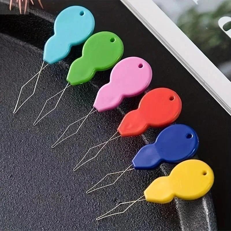 Plastic Needle Thread - Easy Threading For Hand Sewing, Handmade, Knitted, Quilted, Automatic Thread