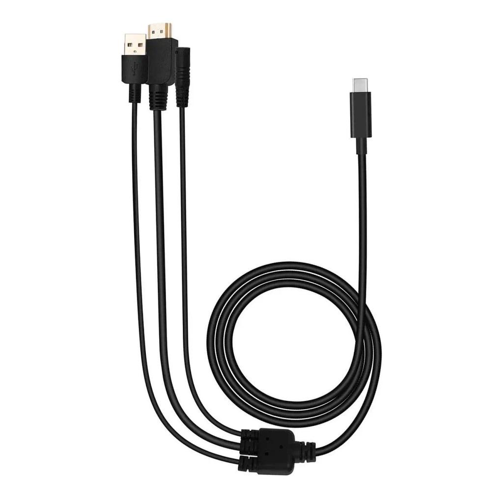 3-in-1 Cable for huion Kamvas 22 Kamvas 22 Plus Graphics Tablet Monitor Pen Display
