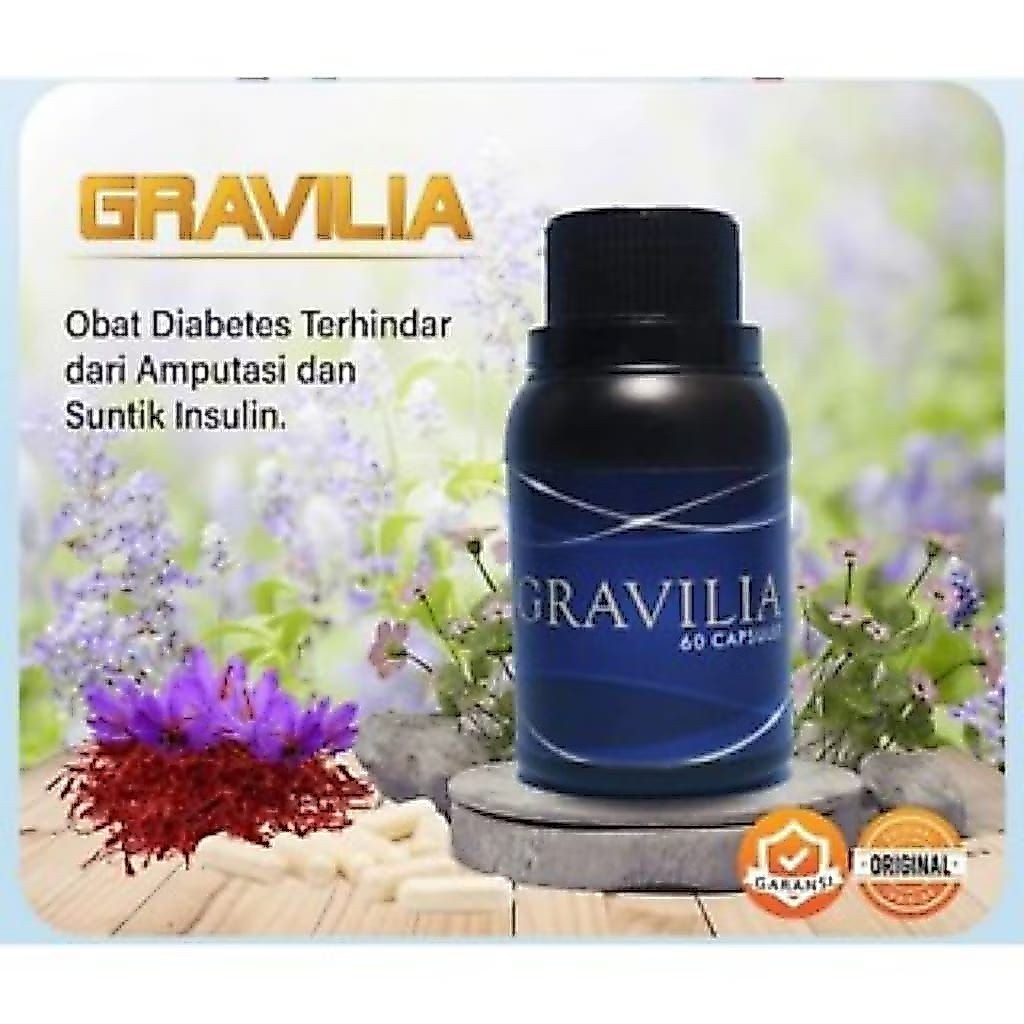 Gravilia Herbal Asli Original Gravilia Obat Diabetes Luka Dan Memperbaiki Sel Tubuh Ampuh