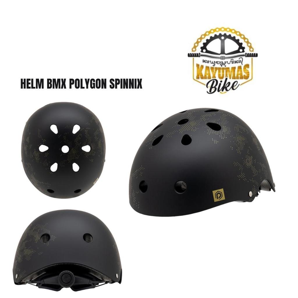 HELM BMX BATOK POLYGON SPINNIX HELMET