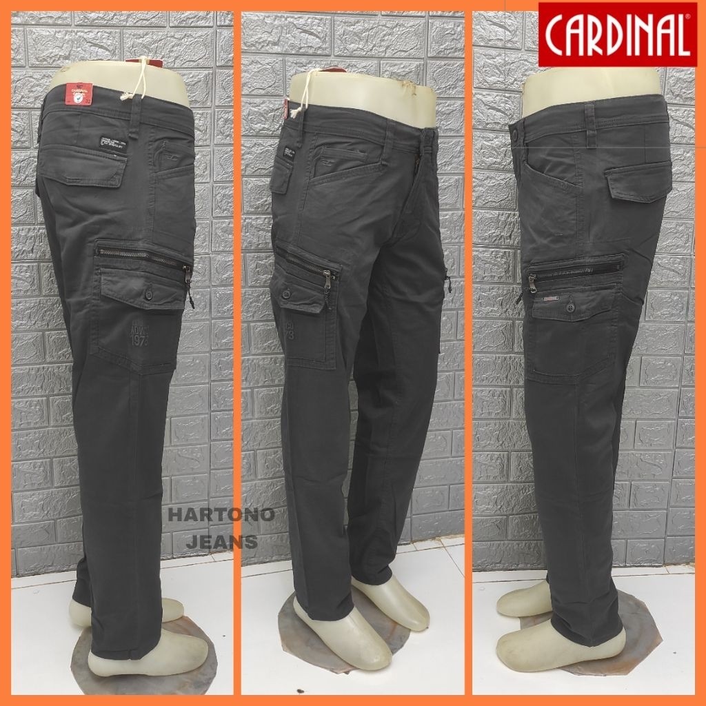 CARDINAL size 27-44 celana panjang cargo pria / CELANA PANJANG GUNUNG PRIA / CELANA PANJANG CARDINAL