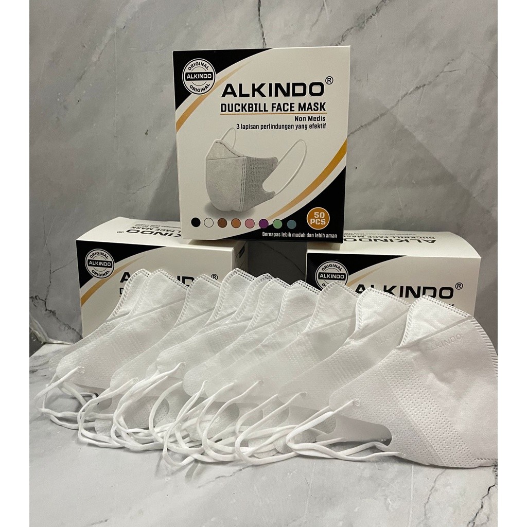 MASKER DUCKBILL ALKINDO 3 PLY/MSKER DUCKBILL ALKINDO/ALKINDO DUCKBILL ORIGINAL