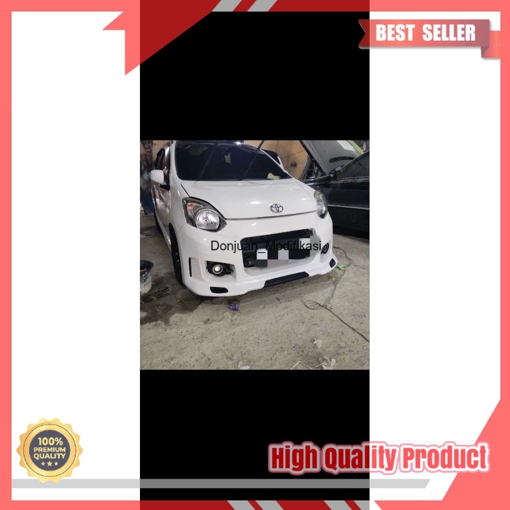 Bumper Depan Agya Ayla Custom kuat-tebal-lentur GRADE-A  bodikit