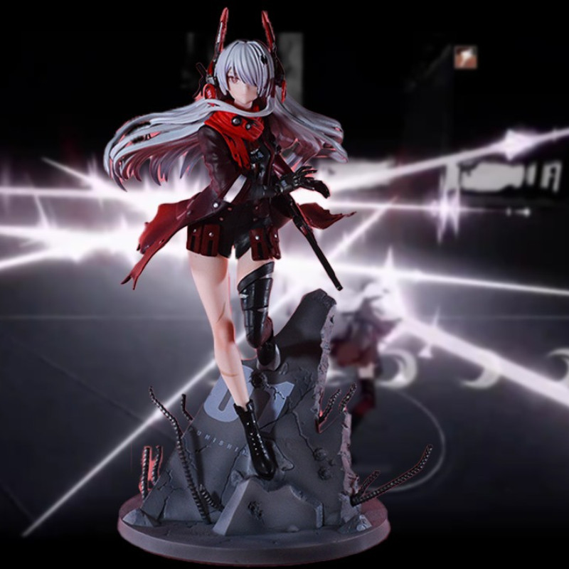 Punishing Gray Raven Lucia Crimson Abyss 1/7 Scale Figure White Hair Anime Collectible In Stock Disp