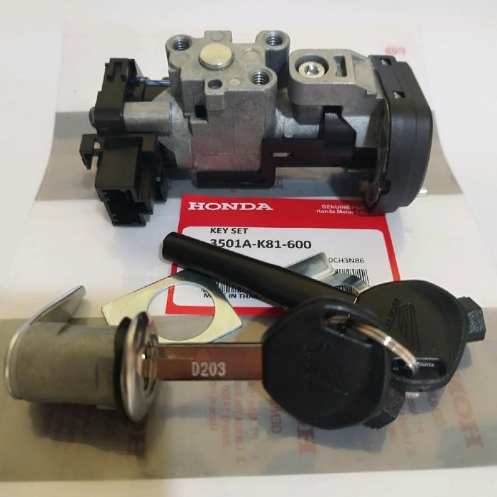 3501A-K81-600 Kunci kontak beat fi 2017 kunci kontak beat fi esp 2017 original thailand SS99