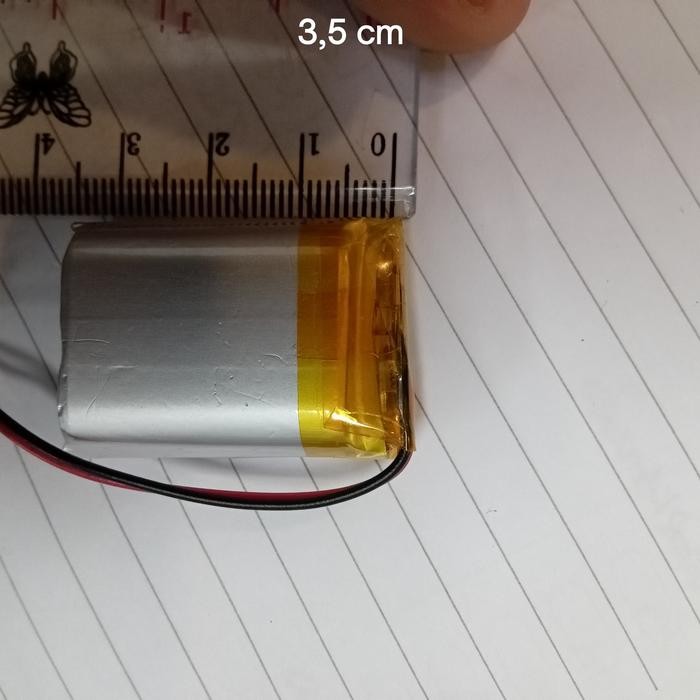 Baterai Lithium polymer 3.7 v,900 mAh