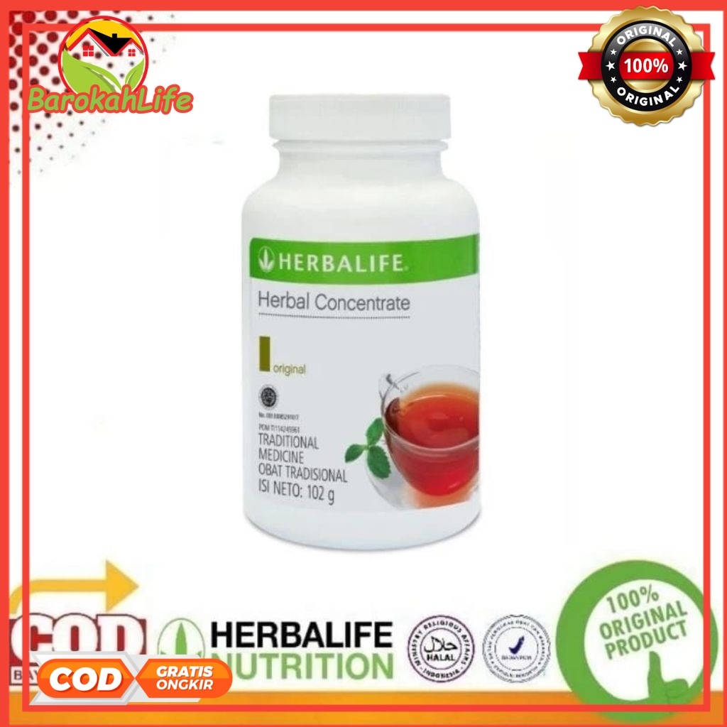 TEH HERBALIFE CONCRETE_ORIGINAL Pembakaran Lemak Penurun Berat Badan, Teh_Herbalife Untuk Diet Pelan