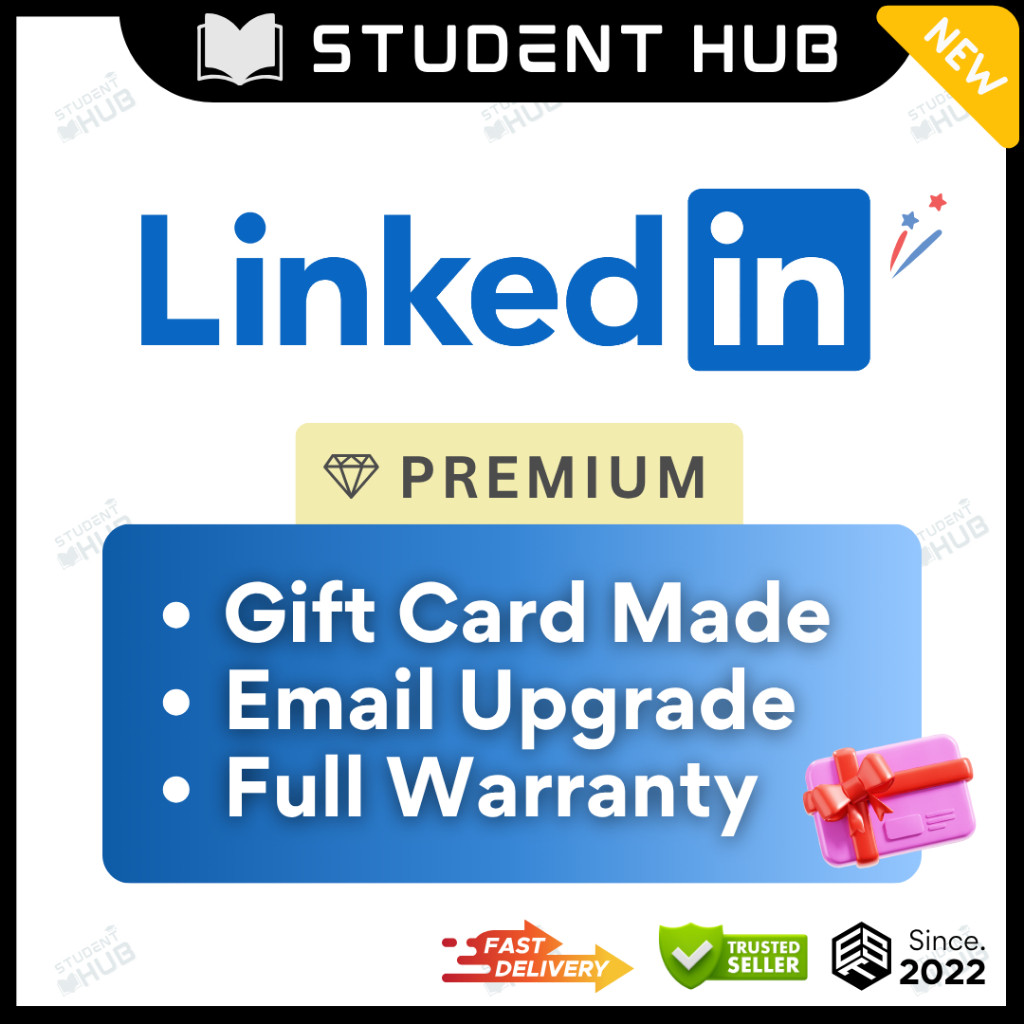 Linkedin Business Premium | Career | Own Mail | Gift Card Activation | 𝐃𝐢𝐠𝐢𝐭𝐚𝐥 𝐀𝐈 𝐌𝐚𝐱