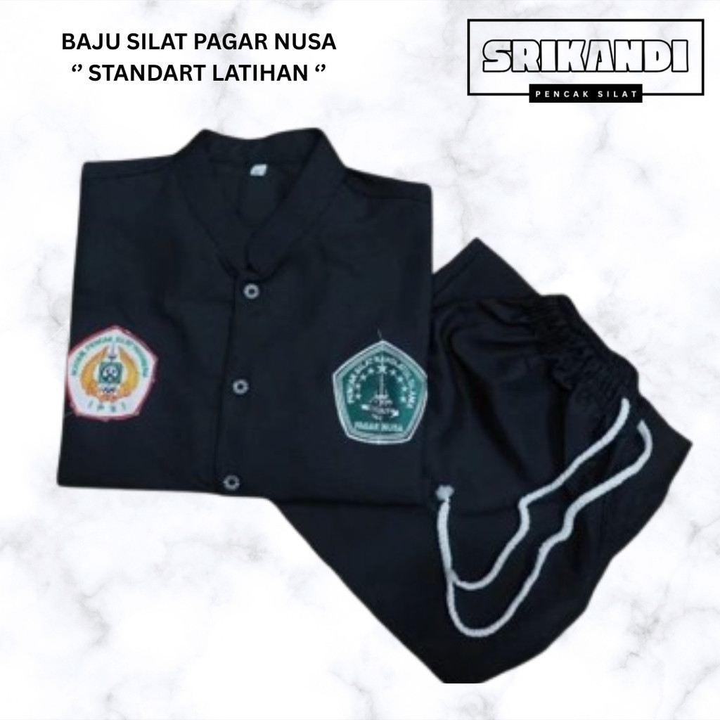 (Lengkap)Seragam Silat Pagar Nusa/ Baju Pagar Nusa/ Sakral Pagar Nusa , baju pagar nusa siswa - SRIK