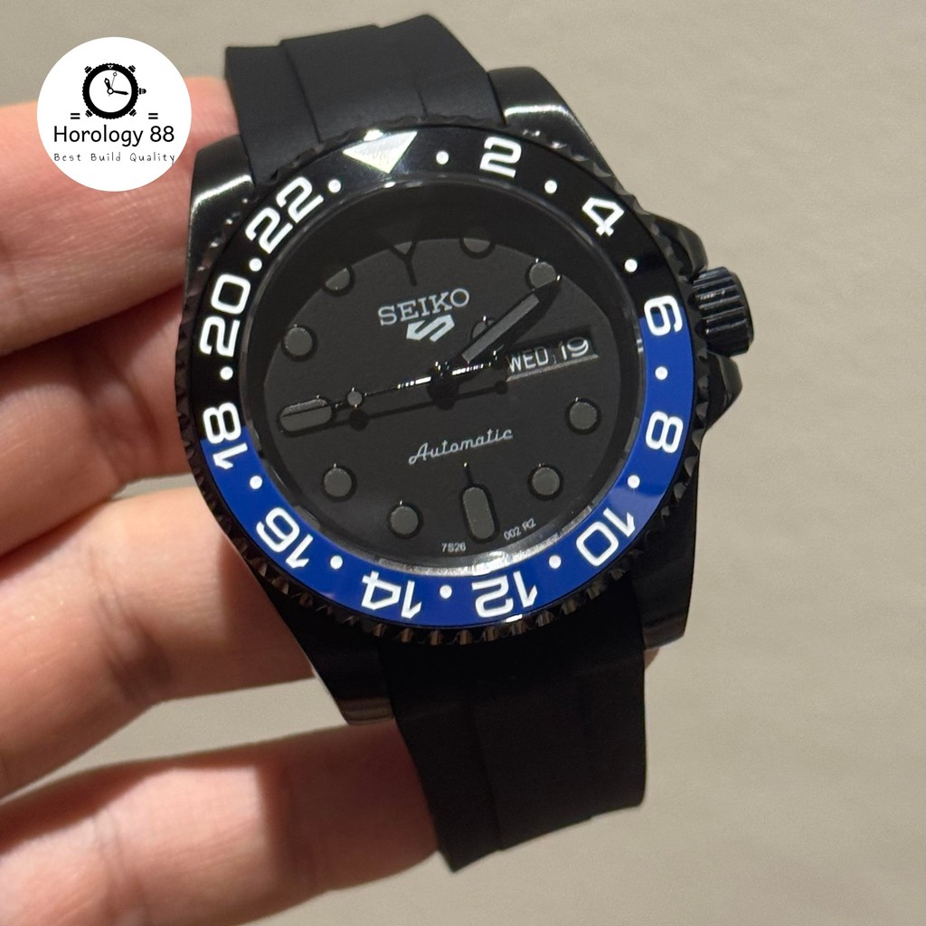 Seiko Batman Tachomaster NH36 Automatic Daydate Limited Edition