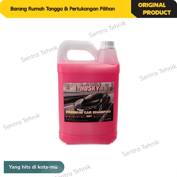 Shampo Mobil 5 Ltr Shampo Snow Wash Sabun Cuci Motor MobilCOD
