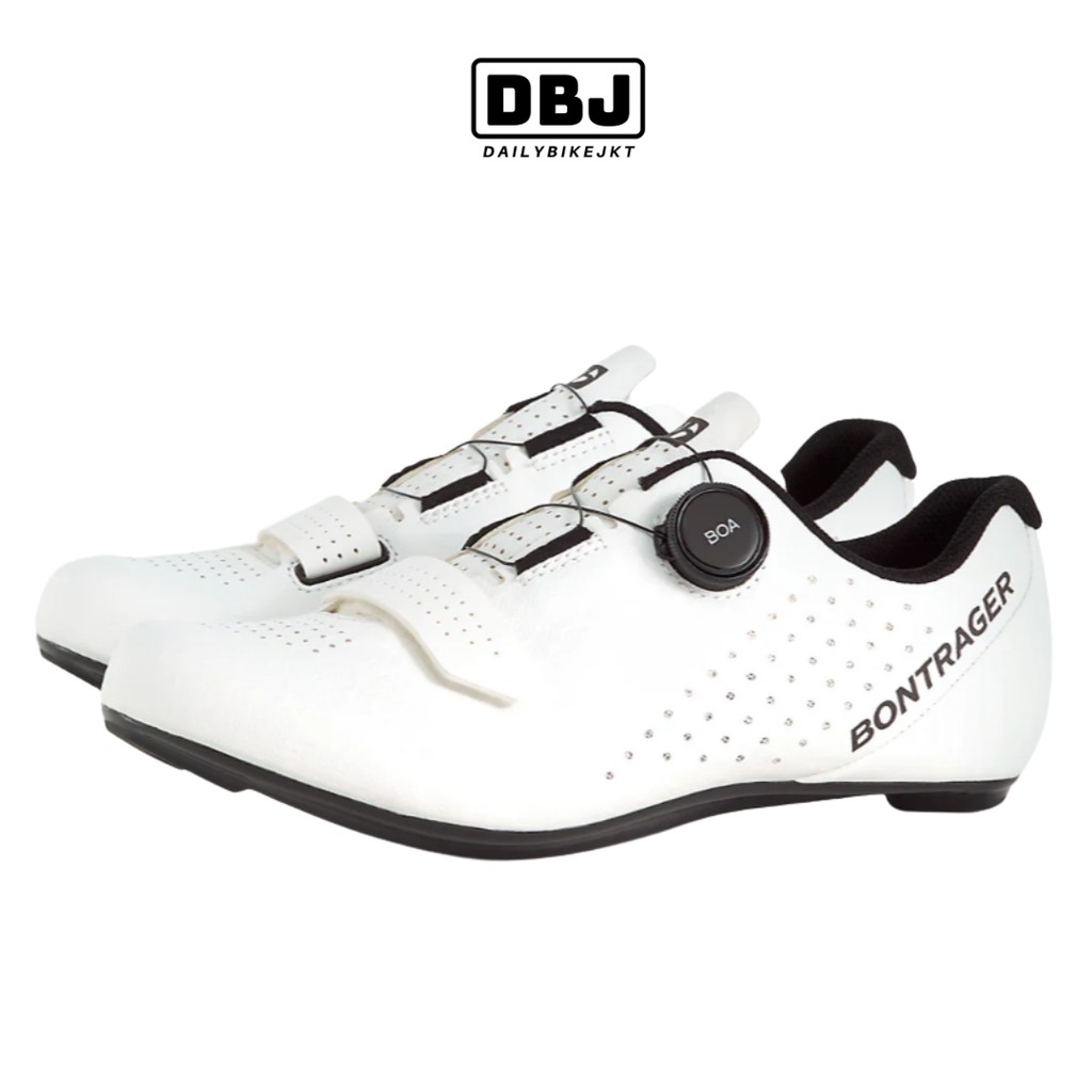 BONTRAGER SHOES CLEAT WHITE SIZE 42 USED