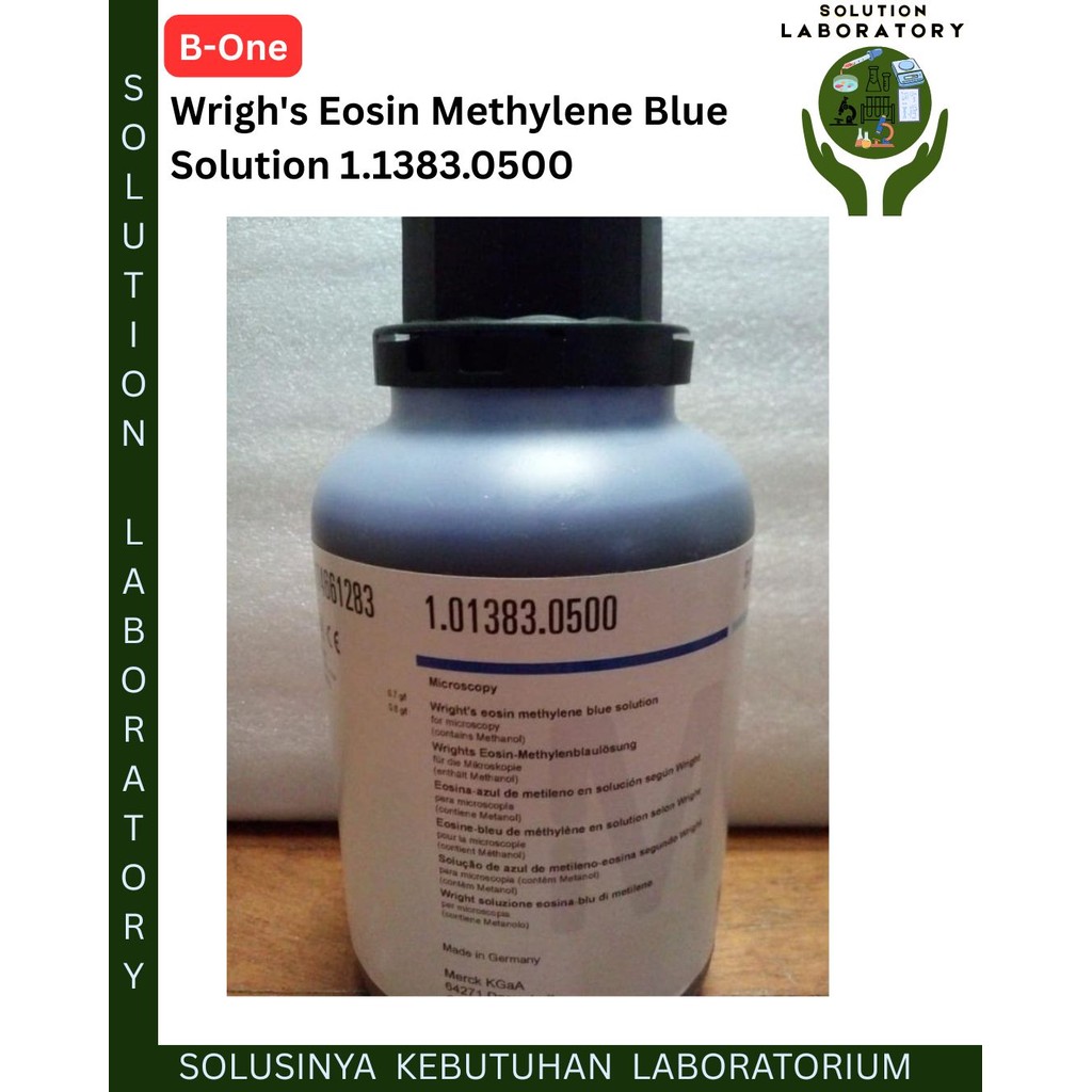 Wrigh's Eosin Methylene Blue Solution 1.1383.0500 Merck