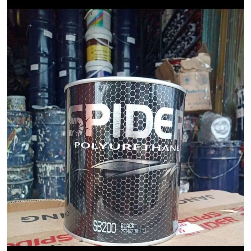 Pu Black Spider Cat Hitam pekat HiTam pu