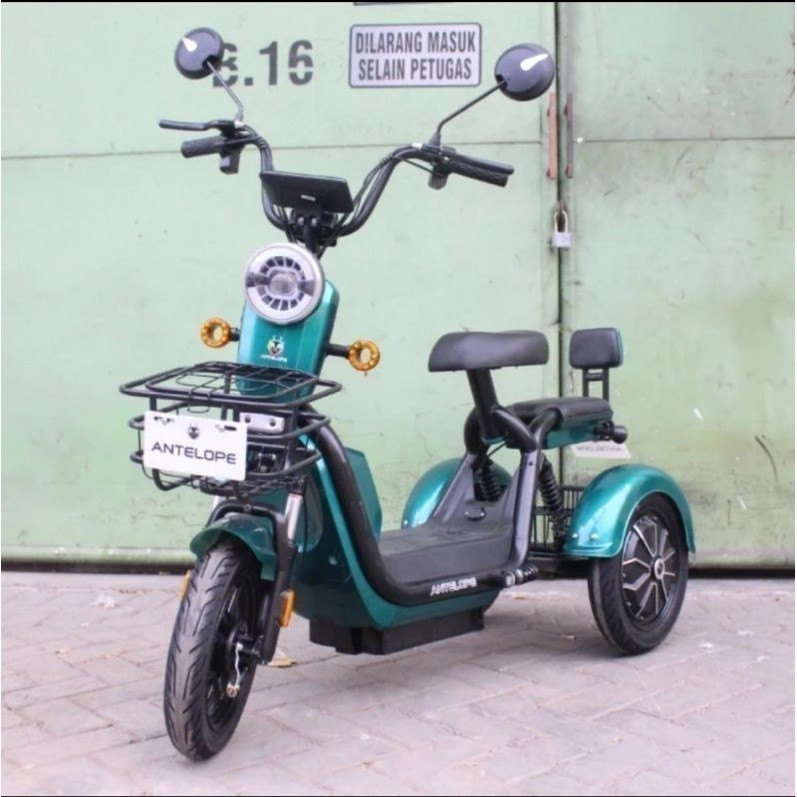 sepeda listrik roda 3 antelope nova pro bukan goda uwinfly
